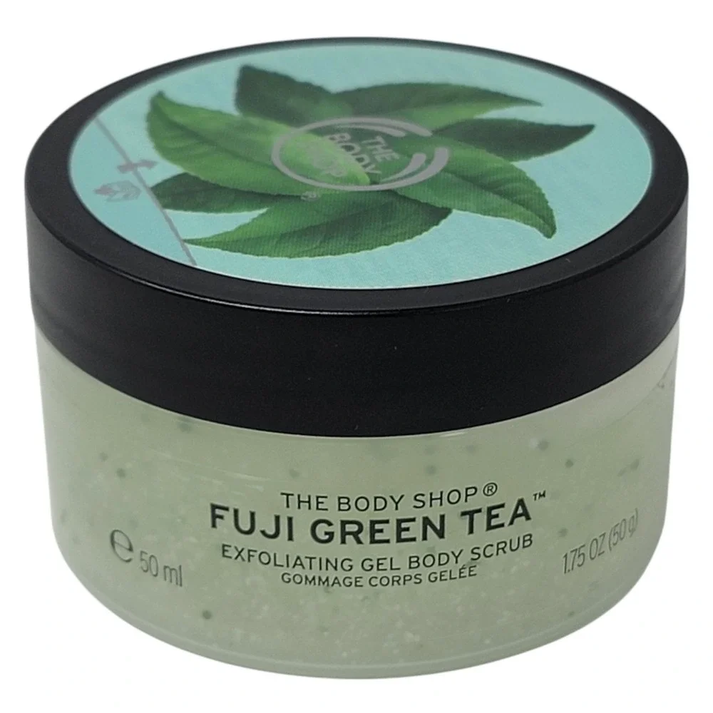 THE BODY SHOP Fuji Green Tea‎ Exfoliating Gel Body Scrub 1.75oz Discontinued